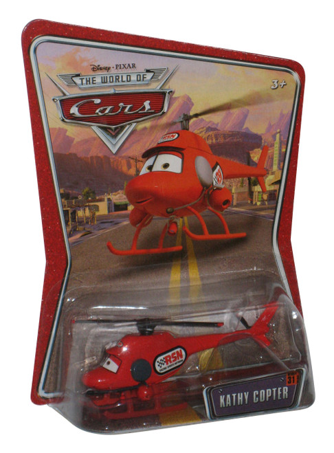 Disney Pixar Cars Movie Kathy Copter #31 Die Cast Toy Helicopter