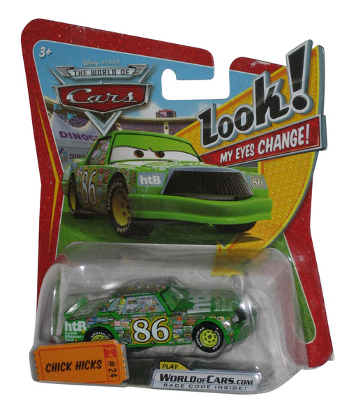 Disney Cars Lenticular Eyes Change Chick Hicks Die Cast Toy Car #24