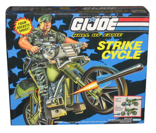 GI Joe Hall of Fame Strike Cycle Hasbro Toy Motorcycle Vehicle