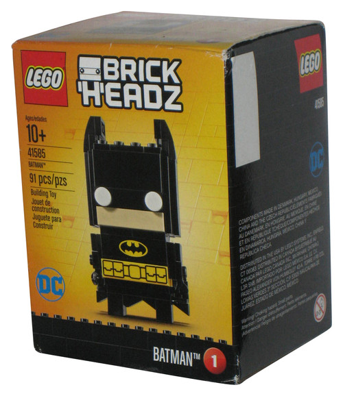 DC Comics LEGO BrickHeadz Batman Building Figure Toy Set 41585