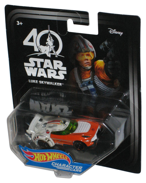 Star Wars 40th Anniversary Hot Wheels (2017) Luke Skywalker Character Cars Toy