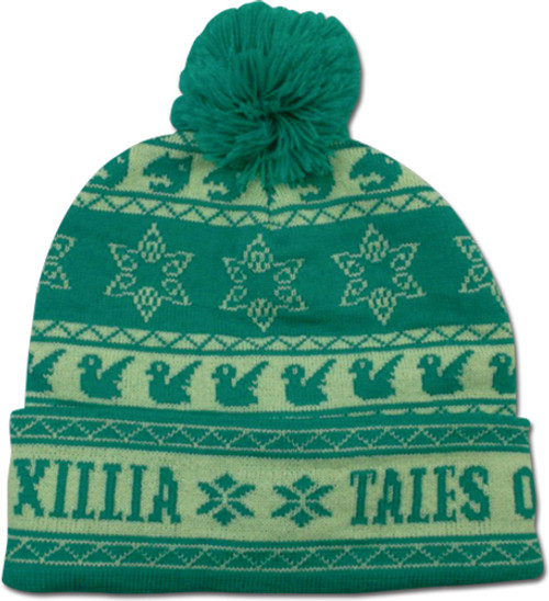 Tales of Xillia Snowflake Green Beanie Hat GE-32277