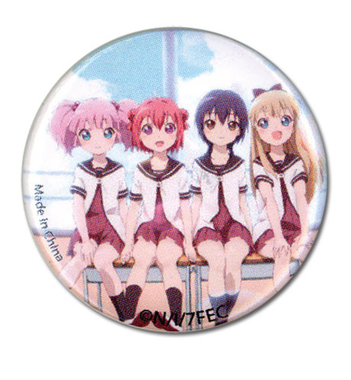 Yuri Yuri Key Visual Group Characters Anime Button GE-16245