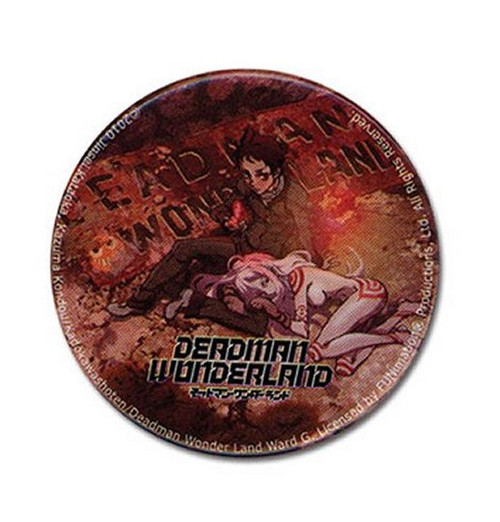 Deadman Wonderland Prison Symbol Licensed Anime Button GE-16040