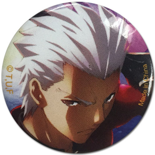 Fate Stay Night Archer Licensed Anime Button GE-16464