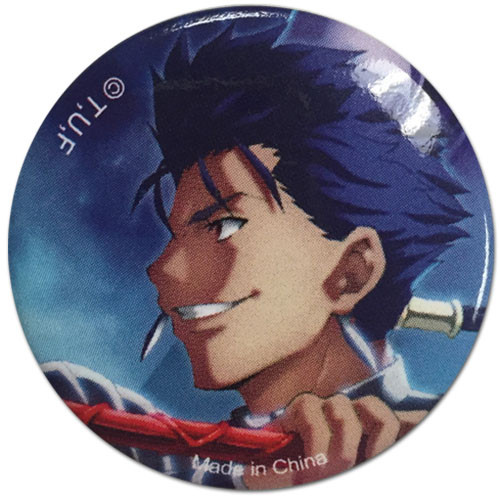 Fate Stay Night Lancer Licensed Anime Button GE-16462