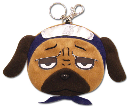 Naruto Pakkun Coin Pouch Anime Keychain GE-3980