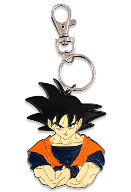 Dragon Ball Z Goku Bust Anime Metal Keychain GE-48473