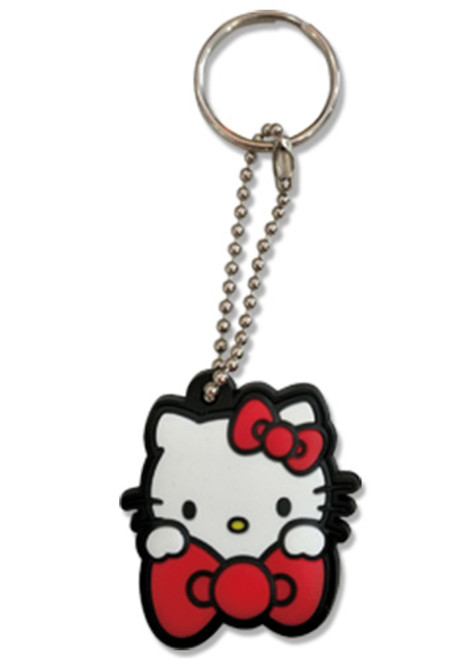 Hello Kitty Anime PVC Key Cap Keychain GE-48218