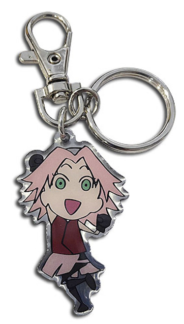 Naruto Shippuden Sakura Anime Metal Keychain GE-48287