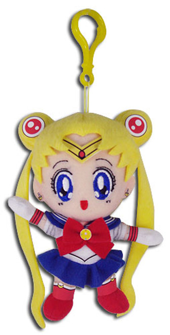 Sailor Moon Anime 5-Inch Plush Keychain GE-37361