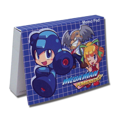 Mega Man Powered Up Video Game Memo Pad GE-72019