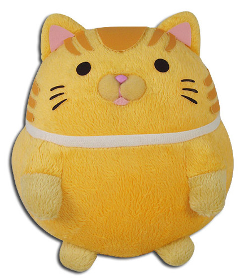 Chubby Anime Cat Orange 5-Inch Cat Plush GE-52329