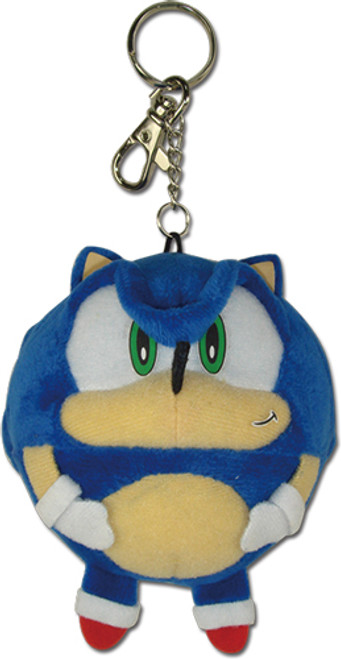 Sonic The Hedgehog Ball Plush Keychain GE-38632