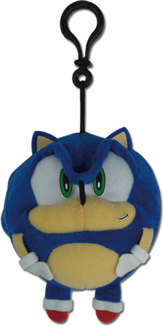 Sonic The Hedgehog Ball Plush Keychain GE-38633