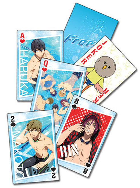 Free! Iwatobi Swim Club Haruka Makoto Rin Anime Poker Playing Cards GE-51550