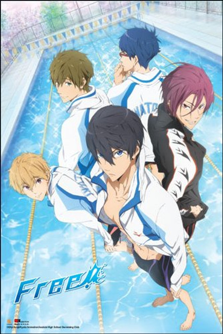 Free! Characters Anime Paper Poster GE-67030