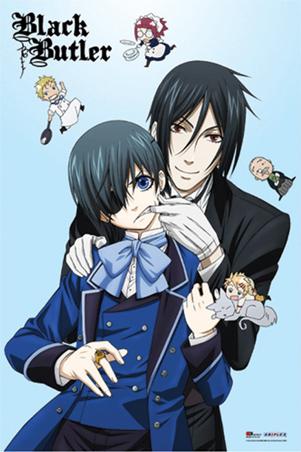 Black Butler Sebastian & Ciel Anime Paper Poster GE-79231