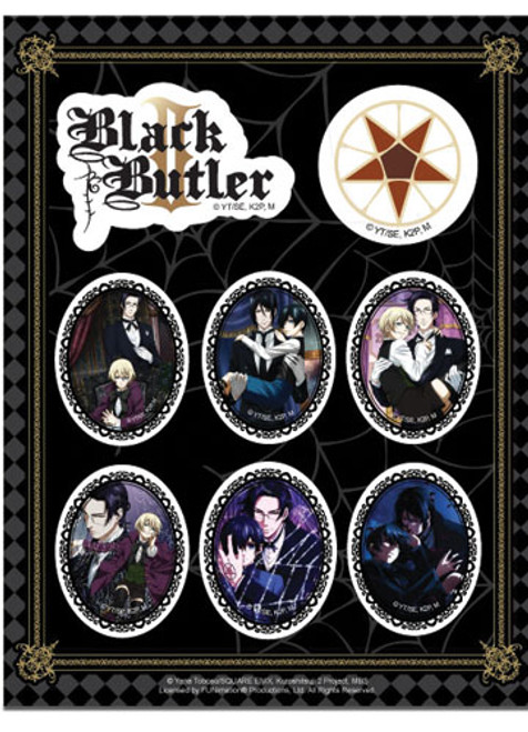 Black Butler 2 Anime Sticker Set GE-89184