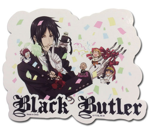 Black Butler Battle Sebastian Celebrate Anime Sticker GE-55384