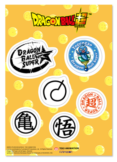 Dragon Ball Super Icon Anime Sticker Set GE-55666