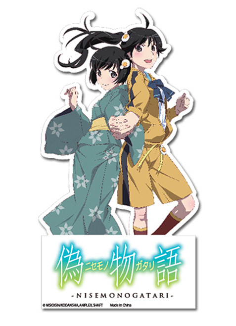 Nisemonogatari Fire Sisters Anime Sticker GE-55157