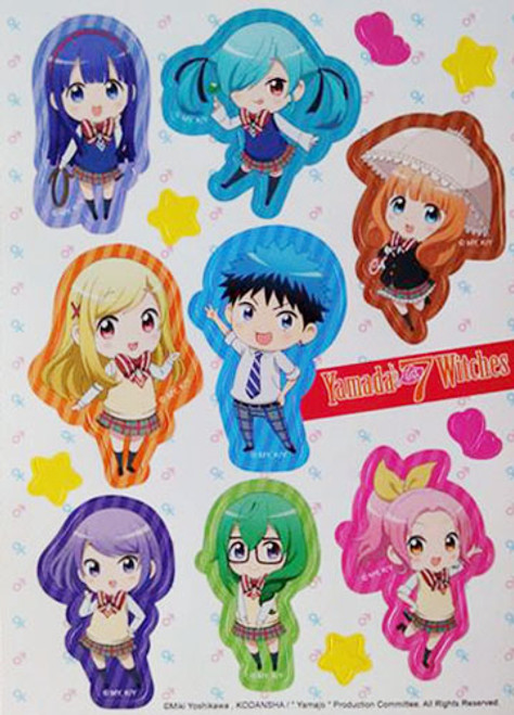 Yamada-Kun And The Seven Witches Anime Sticker GE-55544