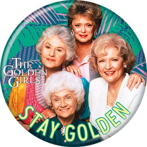 Golden Girls Stay Golden Licensed 1.25 Inch Button 86288