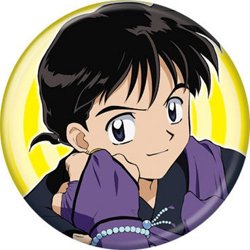 Inuyasha Miroku Anime Licensed 1.25 Inch Button 85262