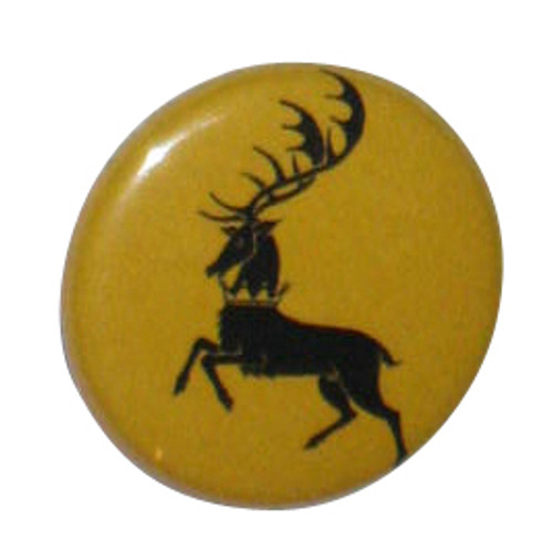 Game of Thrones Baratheon House Sigil Dark Horse 1-Inch Button