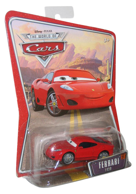 Disney Pixar World of Cars Movie Ferrari F430 Red Die Cast Toy Car
