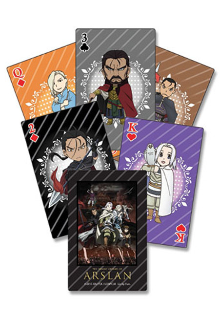 Heroic Legend of Arslan Anime Poker Playing Cards GE-51042