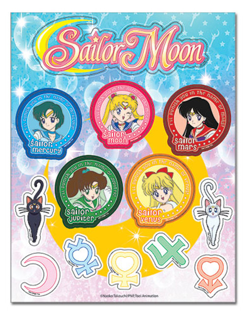 Sailor Moon Anime Sticker Set GE-89004