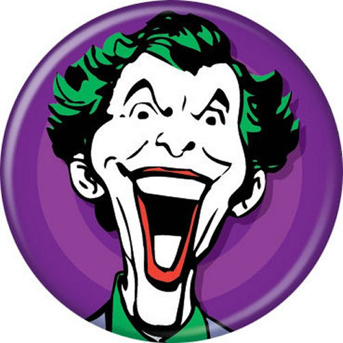 DC Comics Batman The Joker Purple Licensed 1.25 Inch Button 81064