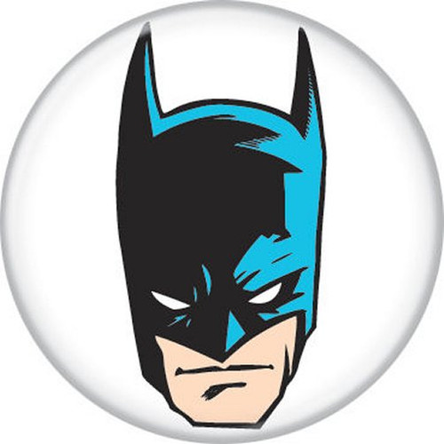 DC Comics Batman Face Licensed 1.25 Inch Button 82602