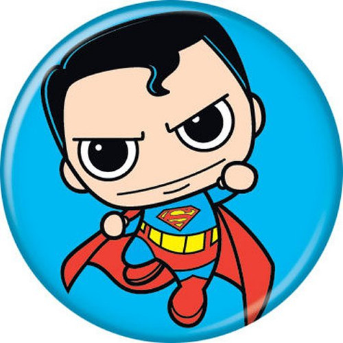 DC Comics Superman Toy Form Licensed 1.25 Inch Button 83193