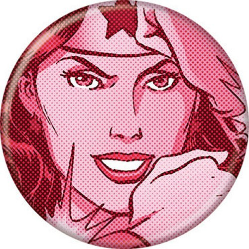 DC Comics Wonder Woman Red Licensed 1.25 Inch Button 84785