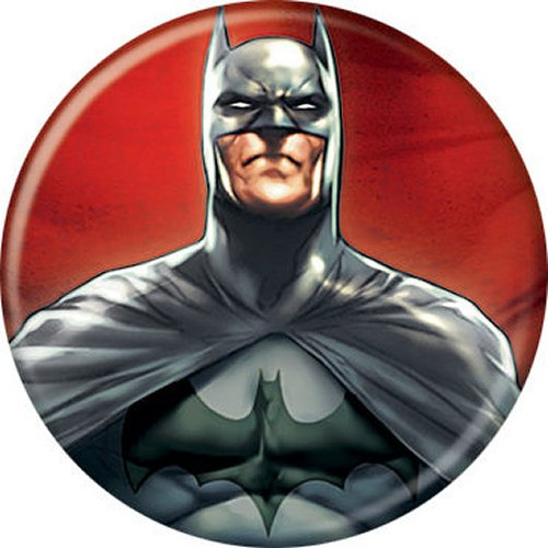 DC Comics Batman Red Licensed 1.25 Inch Button 86209