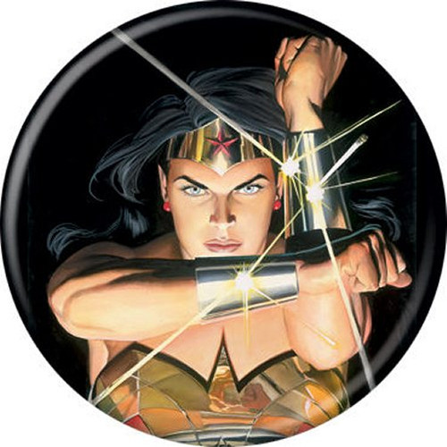 DC Comics A Ross Wonder Woman Bracelets Licensed 1.25 Inch Button 86226