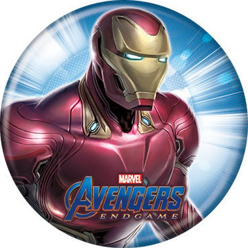 Marvel The Avengers Endgame Iron Man Licensed 1.25 Inch Button 87318