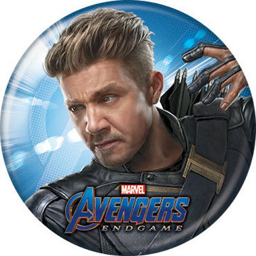 Marvel The Avengers Endgame Hawkeye Licensed 1.25 Inch Button 87326