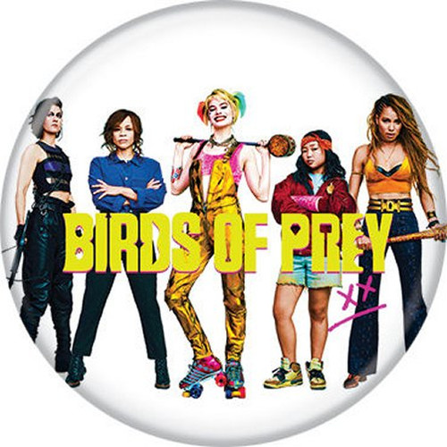 Birds of Prey Harley Quinn Cast Licensed 1.25 Inch Button 87880