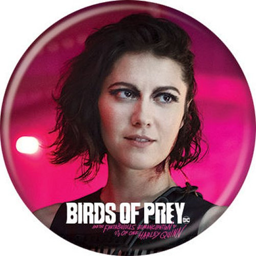Birds of Prey Harley Quinn Huntress Licensed 1.25 Inch Button 87883