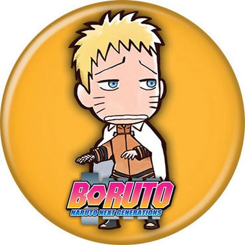 Boruto Naruto Next Generations Chibi Licensed 1.25 Inch Button 87069