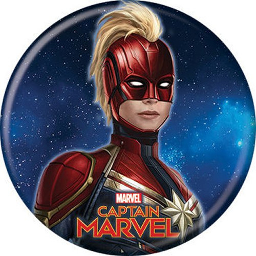 Marvel Captain Marvel Starforce Licensed 1.25 Inch Button 87311