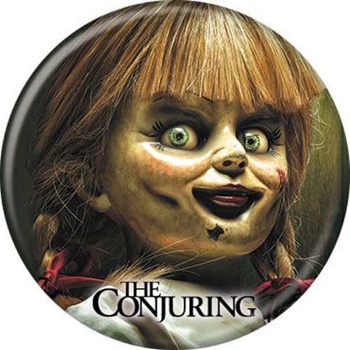 The Conjuring Movie Annabelle Side View Licensed 1.25 Inch Button 87833