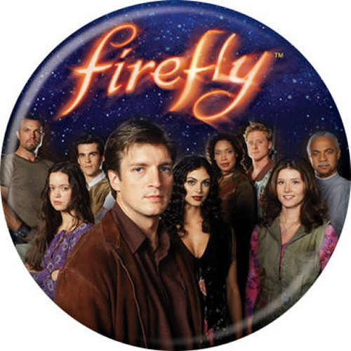Firefly Serenity Cast Licensed 1.25 Inch Button 86021