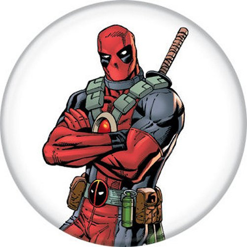 Marvel Comics Deadpool Best Ever Licensed 1.25 Inch Button 81943