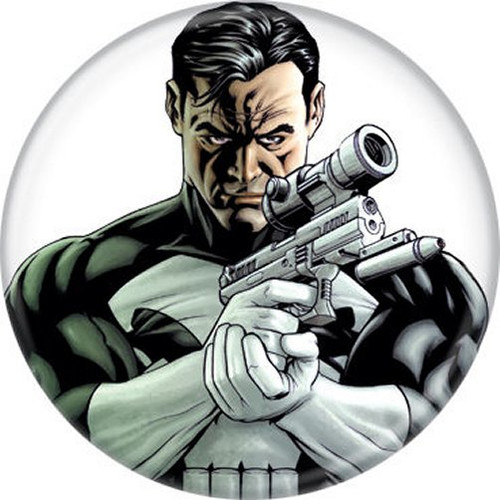 Marvel Comics The Punisher Licensed 1.25 Inch Button 82629