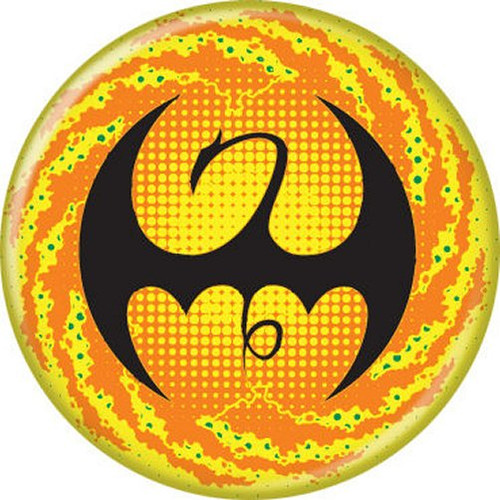 Marvel Comics Iron Fist Logo Symbol Licensed 1.25 Inch Button 84654